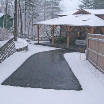 Snow Melting, retro-fit into existing asphalt