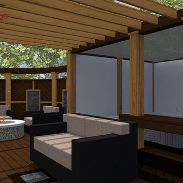 Deck Design Packages - Round Square