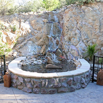 Backyard Waterfall