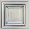 Sunny Wood RLW0936-A Riley 9"W x 36"H Single Door Wall Cabinet - White
