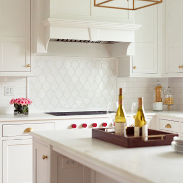 White Kitchen Cabinets in New England