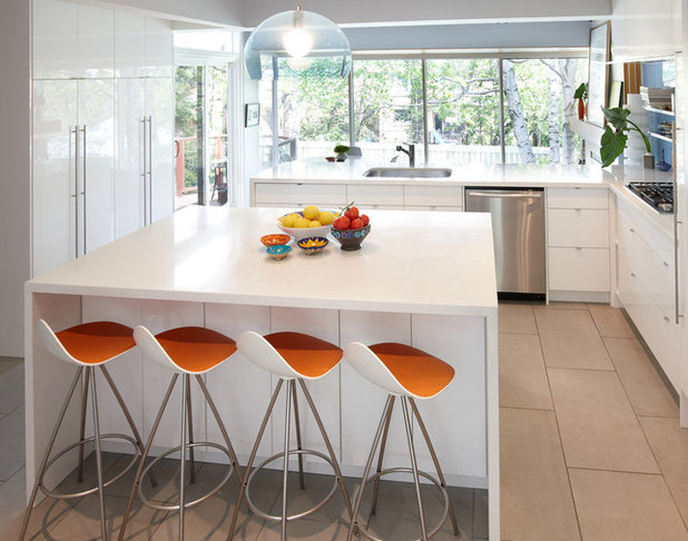 Modern Kitchen by Lisa Lev Design