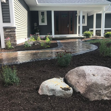 Front Entry Way Paver Walkway Grand Rapids, MI