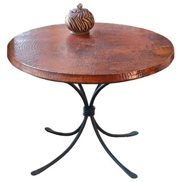 Italia Accent Table With 30" Round Top