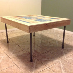 Reclaimed Modern Rustic Pallet Coffee Table - Coffee Tables