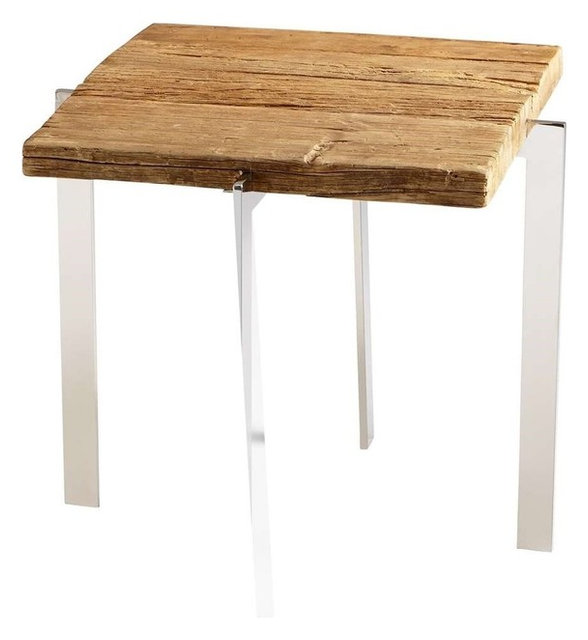 Cyan Design Durango Side Table Black Forest Grove Chrome Cyan Design Durango Side Table Black Forest Grove Chrome