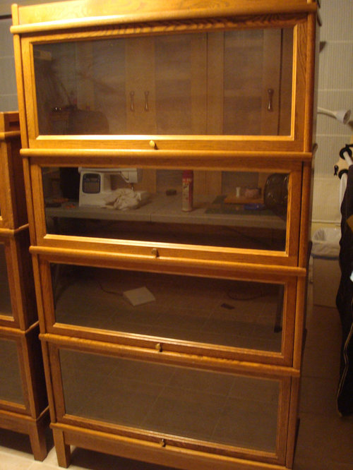 Used Barrister Bookcases, Sauder Barrister Bookcase With Glass Doors