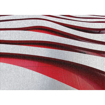 Abstract Shape And Patterns 16 Area Rug, 5'0"x7'0"