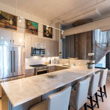 Iceberg Quartzite Kitchen
