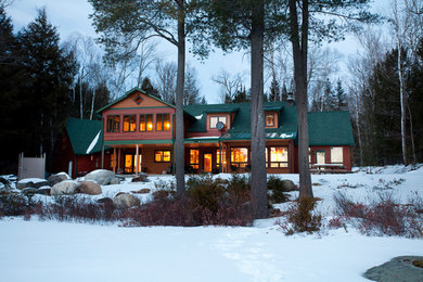 Arts and crafts exterior home photo in Burlington