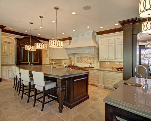 Off White Kitchen Cabinets | Houzz