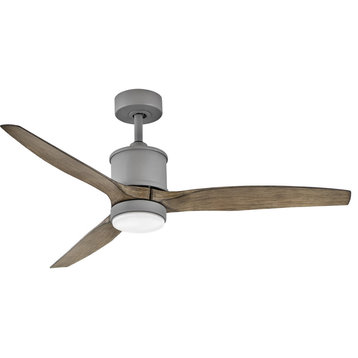 Hover 1 Light 52 in. Indoor Ceiling Fan, Graphite