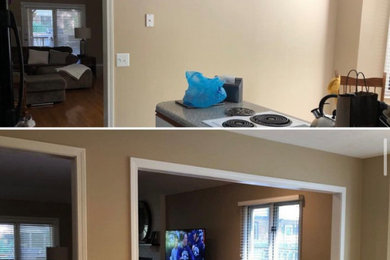 PASS THROUGH IN NON-LOAD BEARING WALL