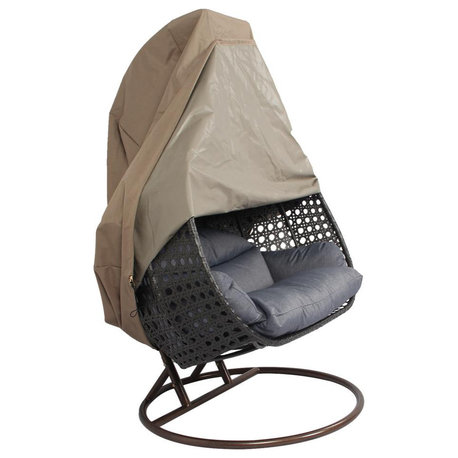 LeisureMod Hanging Double Hanging Egg Swing Chair Cover ESC57C