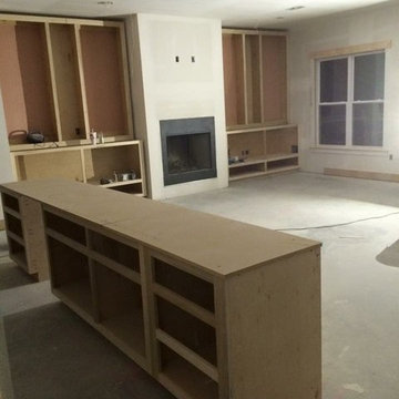 Custom home cabot