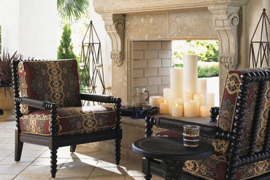 Inspiration for a tropical patio remodel in Austin