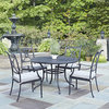 Athens Outdoor 5-Piece Dining Set With Dining Table and 4 Armchairs