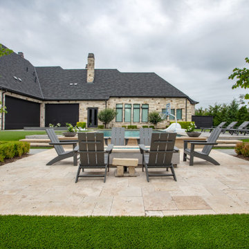 Artificial Grass Pool Project