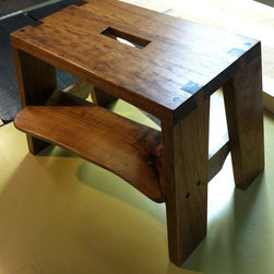 Cherry and Maple Step Stool - Products