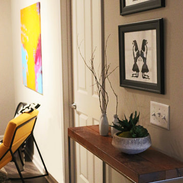 Eclectic + Colorful Downtown Condo