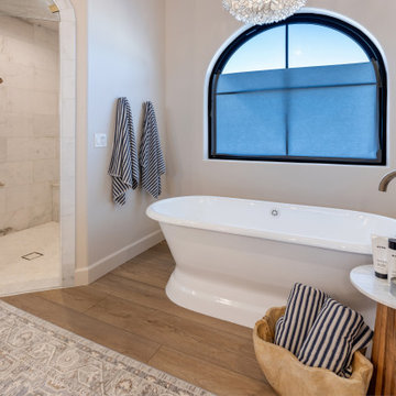 Primary Bath Freestanding Tub | Tuscan Farmhouse