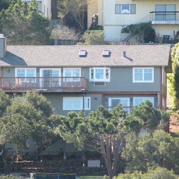 Sunny Belmont Rebuild with a View and a Deep Energy Retrofit