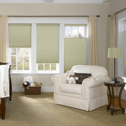 Bali   DiamondCell 3/8" Single Cell Cellular Shade-Midnight Blackout - Cellular Shades