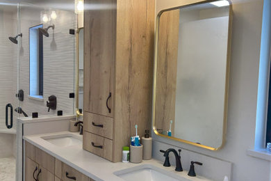 Home design - transitional home design idea in Denver