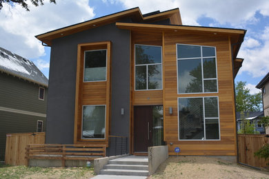 Photo of a modern two-storey exterior in Denver.