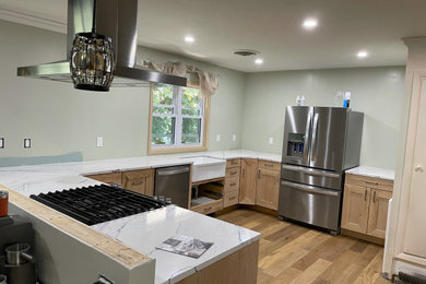 Inspiration for a country kitchen remodel in Columbus