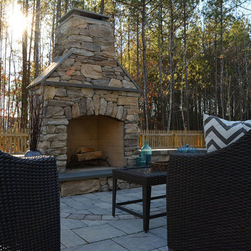 Cozy Patio and Fireplace