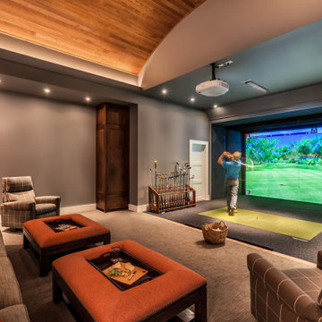 Media Room / Golf Simulator