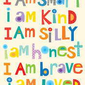 I Am Smart Print, 11"