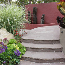color of stucco and pavers