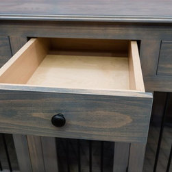 XL Double Kennel with Drawers - Dog Kennels And Crates
