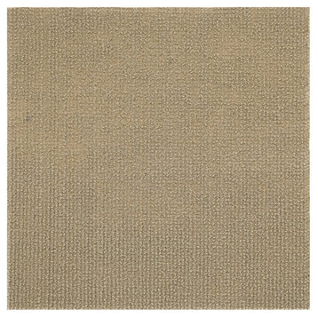 Nexus Tan 12"x12" Self Adhesive Carpet Floor Tile, 12 Tiles/12 sq. ft.