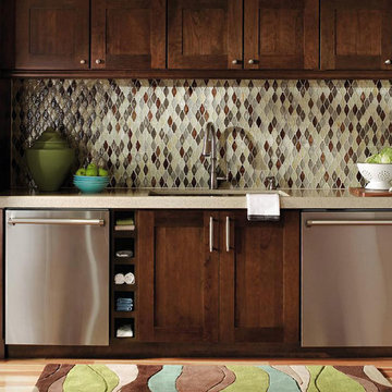 Contemporary Cherry Kitchen Cabinets
