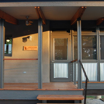 Modern Straw Bale Cabin