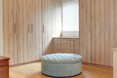 Example of a trendy bedroom design in Other