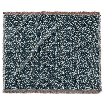 "Starfish" Woven Blanket 80"x60"