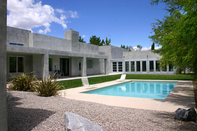 Inspiration for a modern pool remodel in Las Vegas