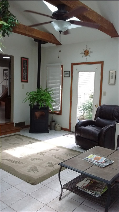 Need suggestions on paint color for sunroom.