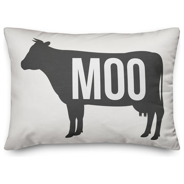 Moo Cow 14x20 Lumbar Pillow