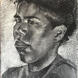 charcoal and graphite - Drawings And Illustrations