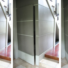 hidden wall for wine closet