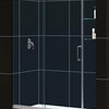 Mirage Frameless Sliding Shower Door & SlimLine 36"x60" Single Threshold Base
