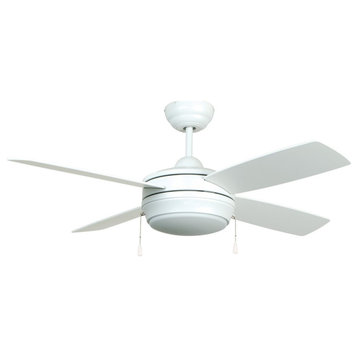 Craftmade Lighting LAV44MWW4LK-LED Laval - 44" Ceiling Fan