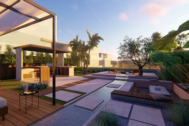 Inspiration for a contemporary landscaping in San Francisco.