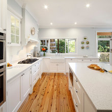 northern wall L-Shaped Kitchen
