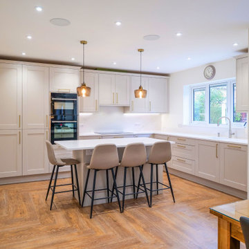 Grey Shaker Kitchen in Mickleover